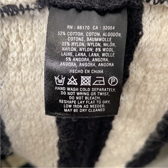 Anthropologie HWR Monogram Wool & Angora
Blend Knit Cardigan Sweater - Picture 11 of 15